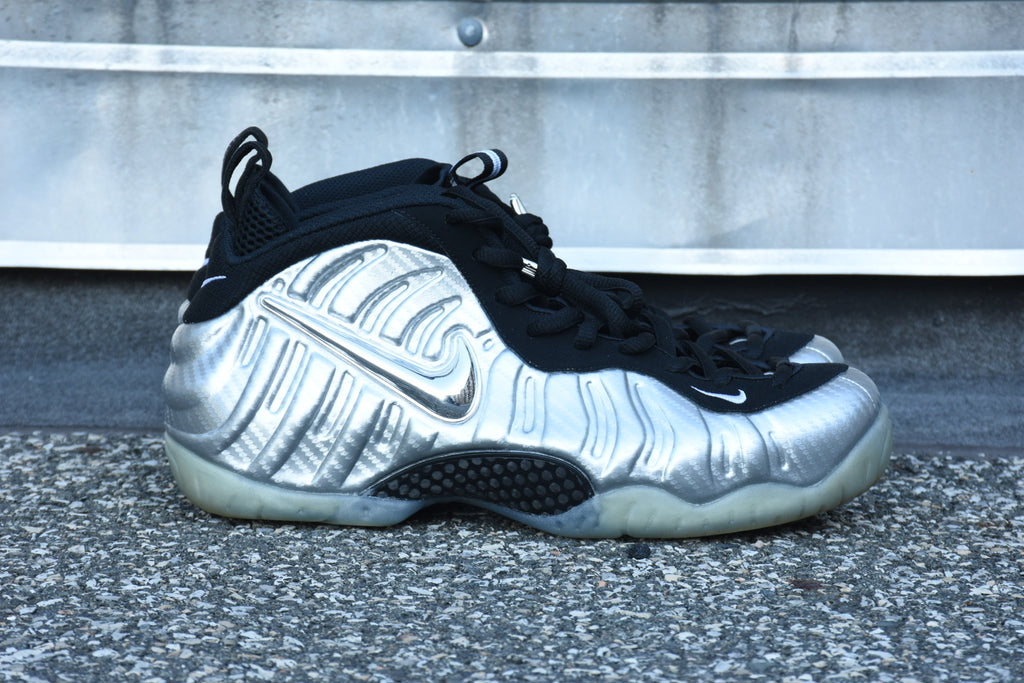 Nike Foamposite Pro ‘Silver Surfer’￼
