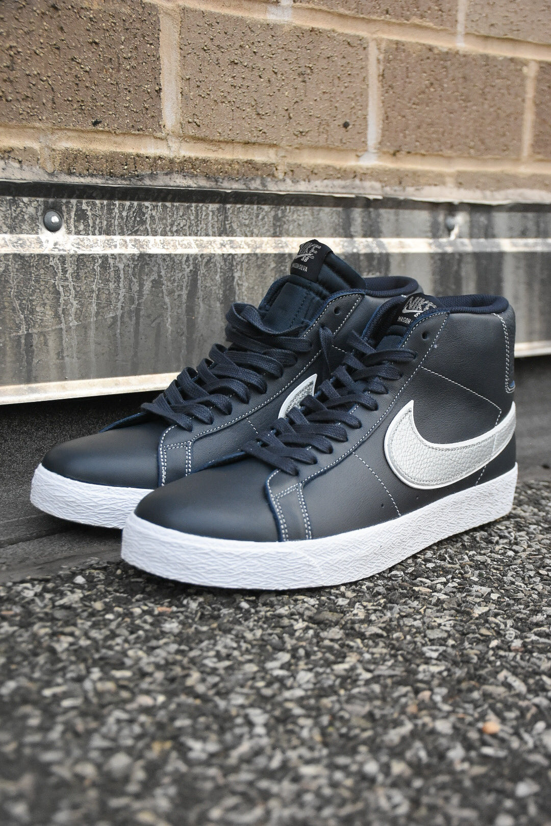 Nike SB zoom Blazer Mid ‘Self-Portrait’ (Mason Silver)