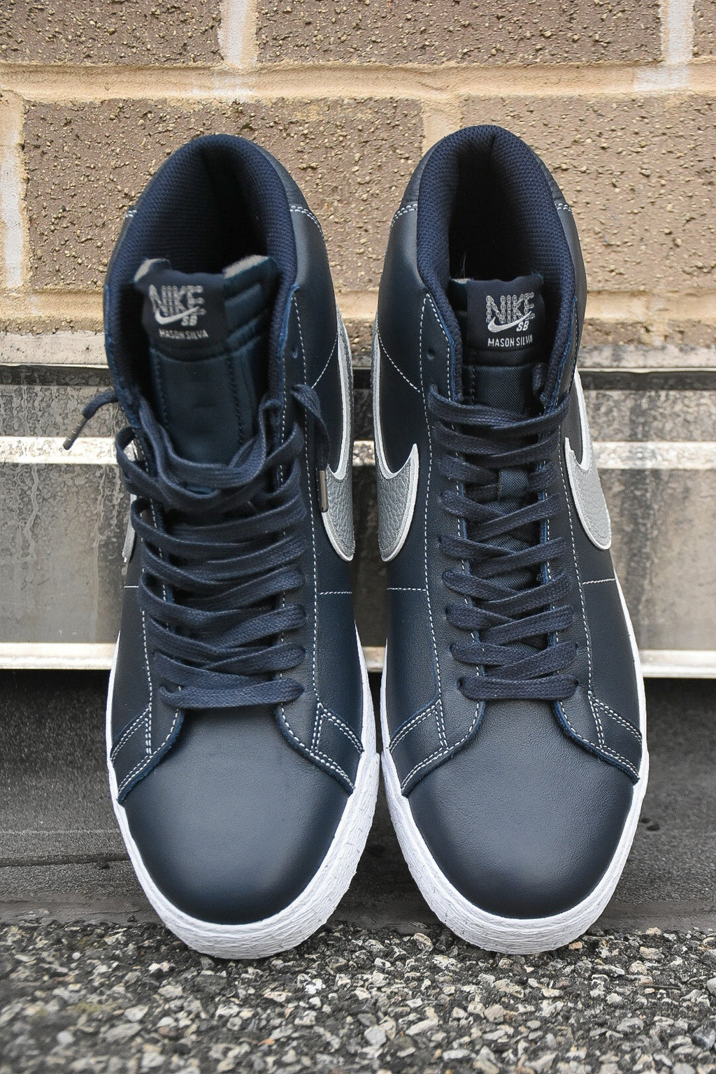 Nike SB zoom Blazer Mid ‘Self-Portrait’ (Mason Silver)