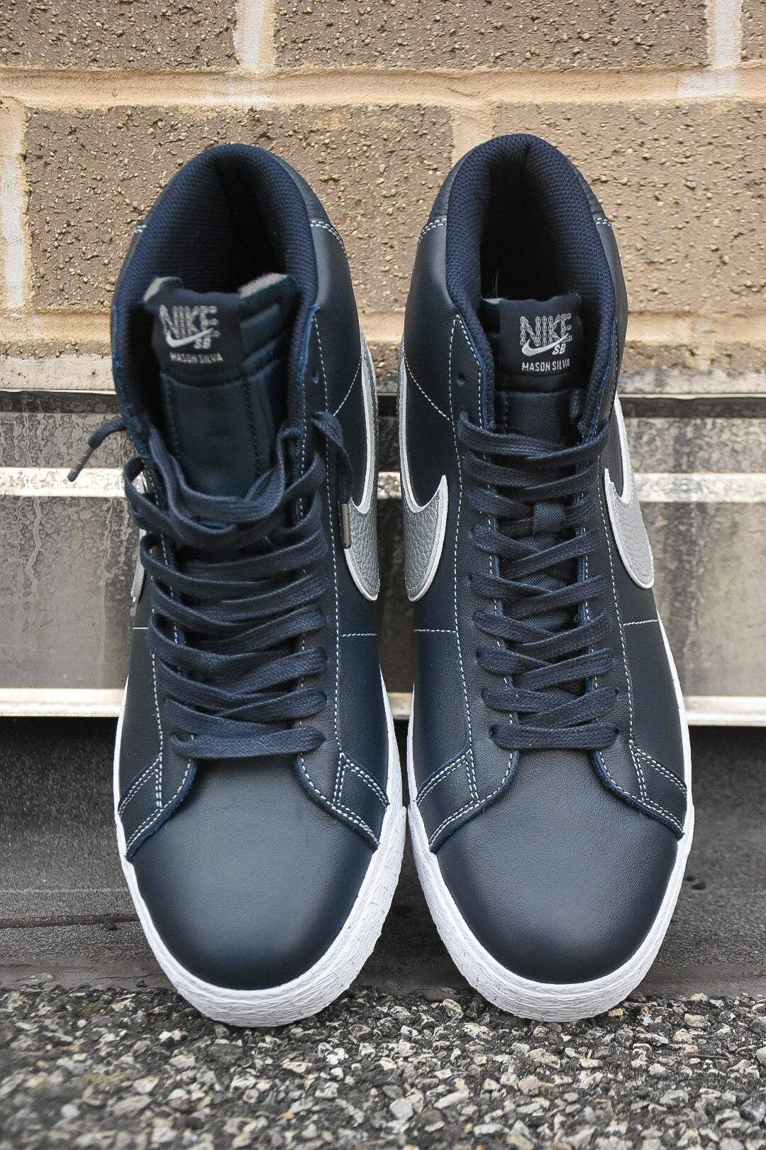 Nike SB zoom Blazer Mid ‘Self-Portrait’ (Mason Silver)
