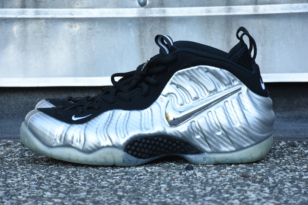 Nike Foamposite Pro ‘Silver Surfer’￼