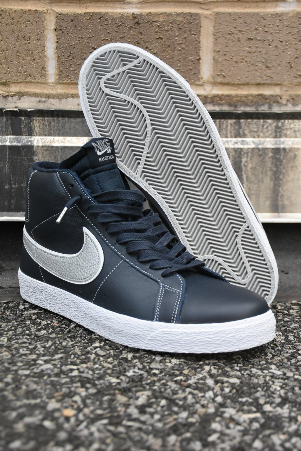 Nike SB zoom Blazer Mid ‘Self-Portrait’ (Mason Silver)